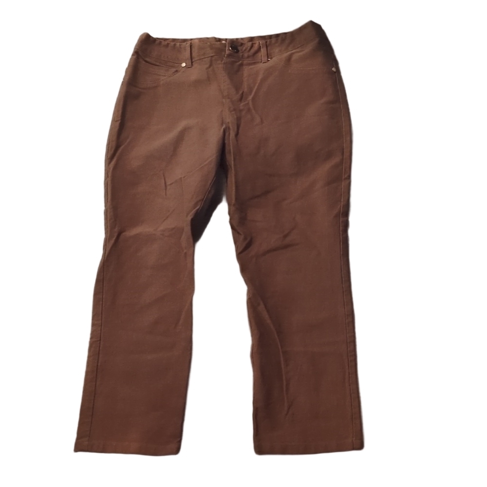 Eric Brown Cropped Pull On Pants Size 10